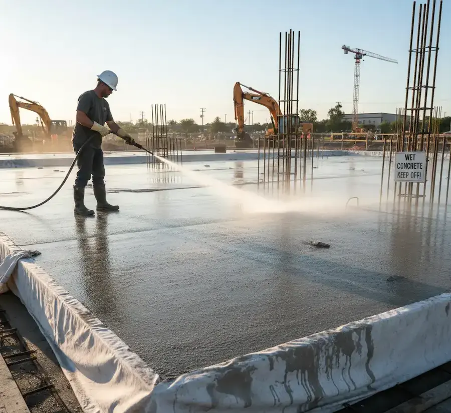 Concrete drying time 