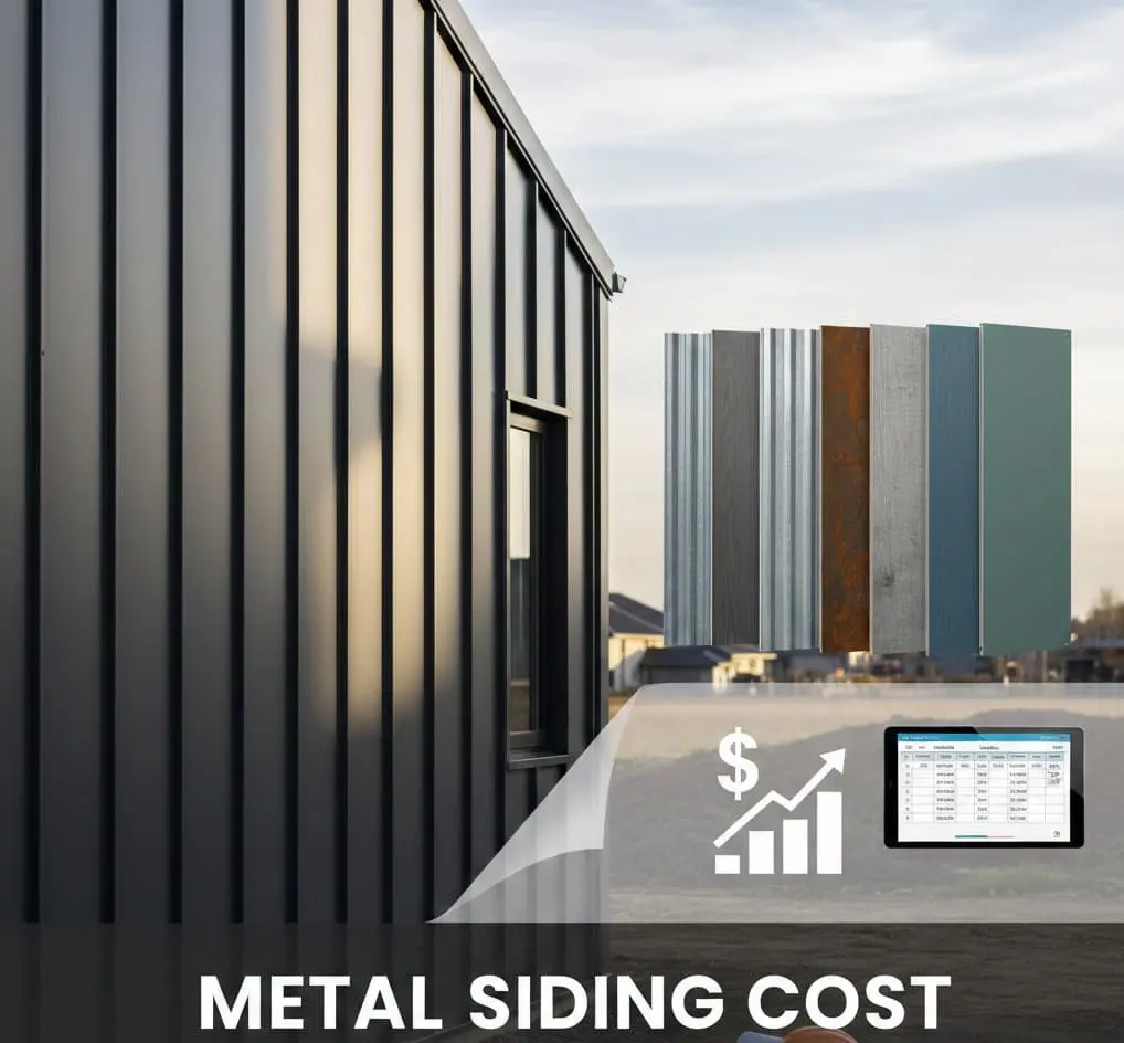 Wood-grain metal siding cost