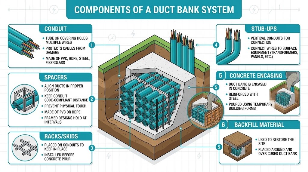 electrical duct bank