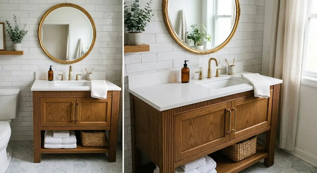 single-sink vanity