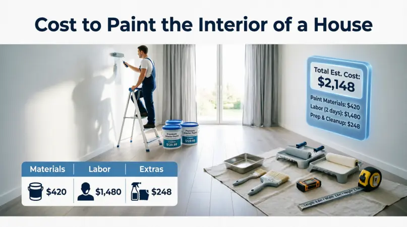 Cost to Paint the Interior of a House