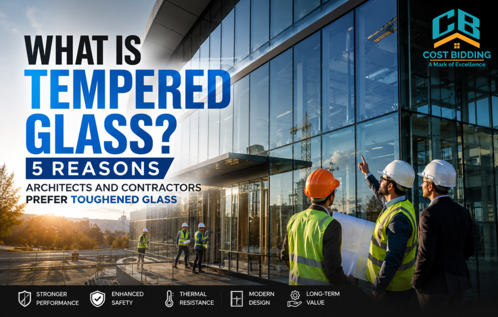 What is Tempered Glass? 5 Reasons Architects and Contractors Prefer Toughened Glass - Cost Bidding
